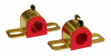 Load image into Gallery viewer, Prothane Universal 90 Deg Greasable Sway Bar Bushings - 26MM - Type B Bracket - Red