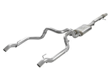 Load image into Gallery viewer, aFe Vulcan Series 4in-3in 304-SS Exhaust Cat-Back 2019 GM Silverado / Sierra 1500 V8-5.3L w/ OE Tips