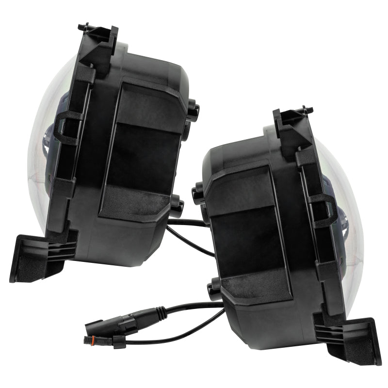 Oracle Oculus Bi-LED Projector Headlights for Jeep JL/Gladiator JT Satin Silver 5500K