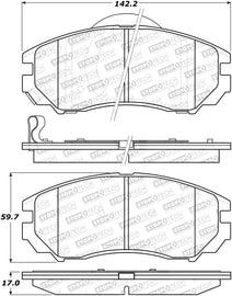StopTech Street Brake Pads