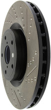 Load image into Gallery viewer, StopTech 05-10 Subaru Impreza WRX/STi Slotted &amp; Drilled Left Front Rotor