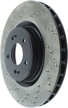 Load image into Gallery viewer, StopTech Power Slot 10-13 Hyundai Genesis Coupe Track &amp; R-Spec Front Right Drilled Rotor