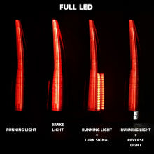 Load image into Gallery viewer, ANZO 2007-2014 Chevrolet Tahoe Led Taillights Red/Clear