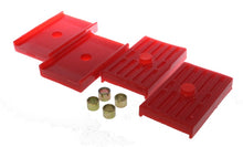Load image into Gallery viewer, Energy Suspension Leaf Spring Isolators - Red