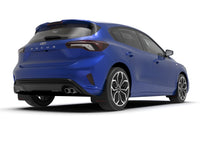 Load image into Gallery viewer, Rally Armor 19-22 Ford Focus ST MK4 (Hatch) Black UR Mud Flap w/ White Logo