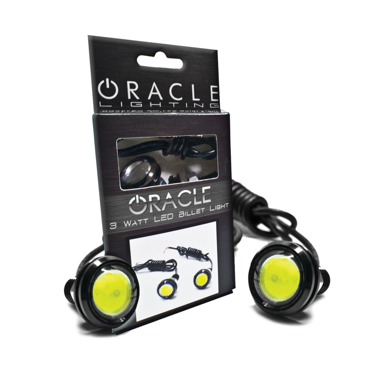 Oracle 3W Universal Cree LED Billet Light - White SEE WARRANTY