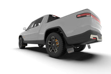 Load image into Gallery viewer, Rally Armor 2022 Rivian R1T Black UR Mud Flap w/ Tangerine Scream Logo