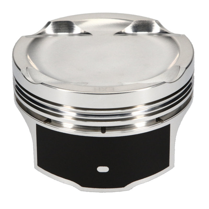 JE Pistons - Set of 4 Mitsubishi 4B11T 90.0mm Bore -9.5 Dome Asymmetrical FSR Pistons - Set of 4