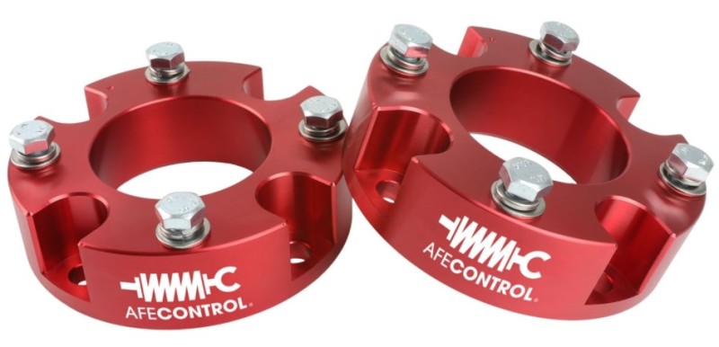 aFe CONTROL 2.0 IN Leveling Kit 07-21 Toyota Tundra - Red AJ-USA, Inc