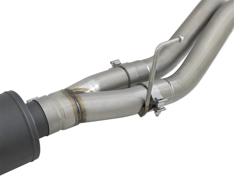 aFe MACH Force-Xp Cat-Back Exhaust w/Dual Hi-Tuck Tips Black 17-18 Ford F-150 Raptor V6-3.5L (tt) AJ-USA, Inc