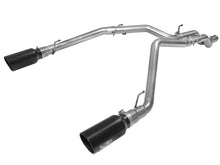 Load image into Gallery viewer, aFe MACHForce XP DPF-Back Exhaust 3in SS w/ 6in Black Tips 2014 Dodge Ram 1500 V6 3.0L EcoDiesel AJ-USA, Inc