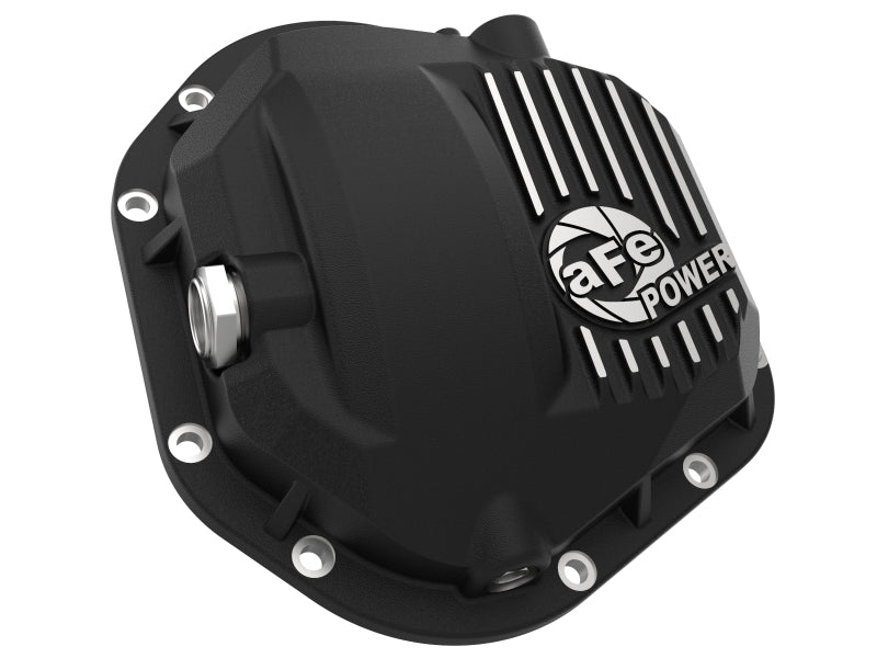 aFe Pro Series Dana 60 Front Differential Cover Black w/ Machined Fins 17-20 Ford Trucks (Dana 60) AJ-USA, Inc