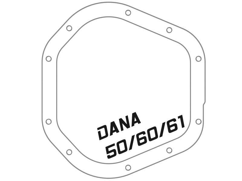 aFe Pro Series Dana 60 Front Differential Cover Black w/ Machined Fins 17-20 Ford Trucks (Dana 60) AJ-USA, Inc