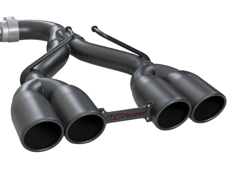 aFe Rebel Series 2.5in 304 SS Cat-Back Exhaust w/ Black Tip 18-20 Jeep Wrangler (JL) AJ-USA, Inc