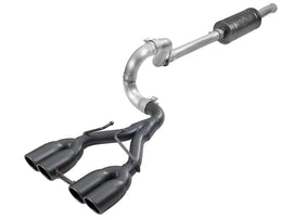 aFe Rebel Series 2.5in 304 SS Cat-Back Exhaust w/ Black Tip 18-20 Jeep Wrangler (JL) AJ-USA, Inc