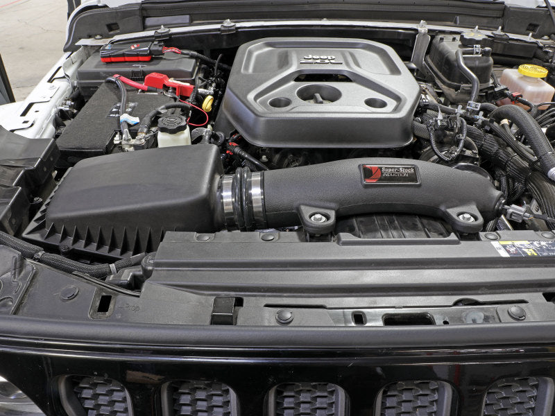aFe Super Stock Induction System Pro 5R Media 18-21 Jeep Wrangler JL L4-2.0L (t) AJ-USA, Inc