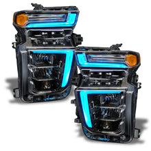 Load image into Gallery viewer, Oracle 20-21 Chevy Silverado HD 2500/3500 RGB+W Headlight DRL Upgrade Kit - ColorSHIFT