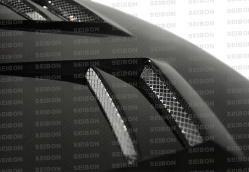 Seibon 08-09 Mitsubishi Lancer (CYA4/5A) DV Style Carbon Fiber Hood