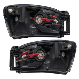 Oracle 07-08 Dodge Ram SMD HL - Black - ColorSHIFT w/ 2.0 Controller