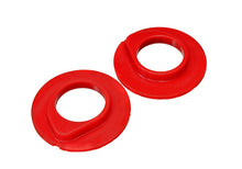 Load image into Gallery viewer, Energy Suspension 90-96 Ford F-150/Ford Bronco Front Coil Spring Isolator Set - Red