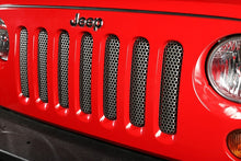 Load image into Gallery viewer, Rugged Ridge Grille Insert Satin Stainless 07-18 Jeep Wrangler