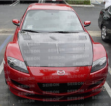 Load image into Gallery viewer, Seibon 04-08 Mazda RX8 TSII Carbon Fiber Hood