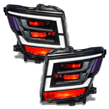 Load image into Gallery viewer, Oracle 21-22 Nissan Titan Demon Eye RGB Headlight Upgrade Kit - ColorSHIFT w/o Controller