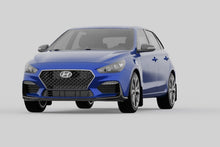 Load image into Gallery viewer, Rally Armor 19-21 Hyundai Elantra N Line Black UR Mud Flap w/ Performance Blue Logo