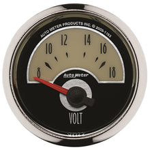 Load image into Gallery viewer, Autometer Cruiser Voltmeter 2 1/16in 18V Electric Gauge