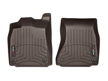 Load image into Gallery viewer, WeatherTech 2012+ Audi A6/S6 Front FloorLiner - Cocoa