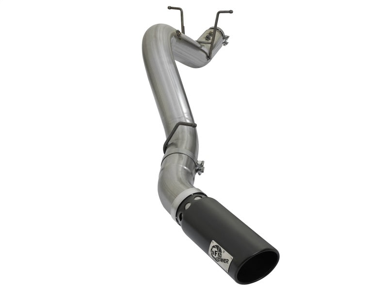 aFe LARGE BORE HD 5in 409-SS DPF-Back Exhaust w/Black Tip 2017 GM Duramax V8-6.6L (td) L5P
