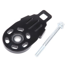 Load image into Gallery viewer, Edelbrock Tensioner Cover Dual Quad Ls/SBC Supercharger Black