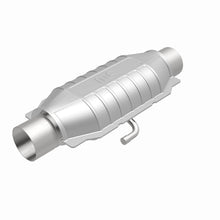 Load image into Gallery viewer, MagnaFlow Universal Catalytic Converter 2.25in Inlet/Outlet Center/Center Oval
