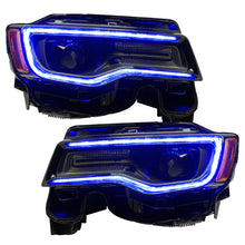 Load image into Gallery viewer, Oracle 1421 Jeep Grand Cherokee Dynamic Headlight DRL Upgrade Kit  ColorSHIFT Dynamic