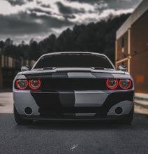 Load image into Gallery viewer, Oracle 08-14 Dodge Challenger Dynamic Surface Mount Headlight Halo Kit - - Dynamic