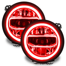 Load image into Gallery viewer, Oracle Jeep Wrangler JL/Gladiator JT RGB+W Headlight DRL Kit - w/ BC1 Controller