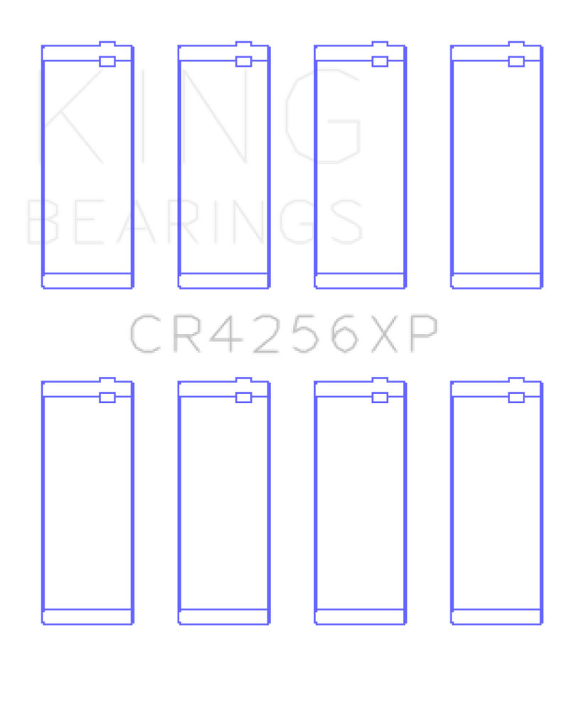 King Engine Bearings 03-05 Dodge Neon SRT4 2.4L (Size .026 Oversized) Performance Rod Bearing Set