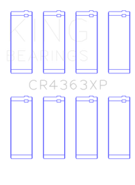 King Engine Bearings 00-06 Chevrolet 2.2L DOHC Ecotec Connecting Rod Bearings (Set of 4)