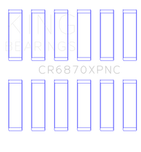 Load image into Gallery viewer, King Engine Bearings Nissan VR38DETT pMaxKote Performance Con Rod Bearing Set - Size STDX