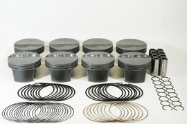 Mahle MS Piston Set SBF 306ci 4.030in Bore 3in Stroke 5.09in Rod .912 Pin -6cc 8.9 CR Set of 8