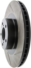 Load image into Gallery viewer, StopTech Power Slot 02-10 WRX Front Left SportStop Slotted Rotor