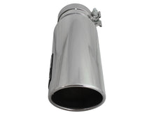 Load image into Gallery viewer, aFe Diesel Exhaust Tip Bolt On Polished 4in Inlet x 5in Outlet x 15in