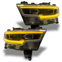 Load image into Gallery viewer, Oracle 19-21 RAM 1500 Projector LED Headlight DRL Kit - ColorSHIFT RGBW+A w/o Controller