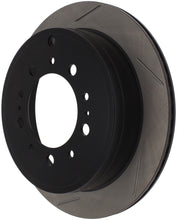 Load image into Gallery viewer, StopTech Power Slot 08-09 Lexus LX450/470/570 / 07-09 Toyota Tundra Slotted Right Rear Rotor