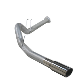 Diamond Eye KIT 4in DPF-BACK Single AL 15-16 FORD POWERSTROKE 6.7L F250/F350