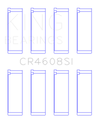King Engine Bearings Toyota 2ZZ-GE (Size .025) Connecting Rod Bearing Set (Set of 4)