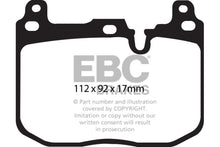 Load image into Gallery viewer, EBC 14-18 BMW M3 3.0 Twin Turbo (F80) Redstuff Front Brake Pads