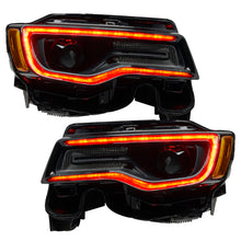 Load image into Gallery viewer, Oracle 1421 Jeep Grand Cherokee Dynamic Headlight DRL Upgrade Kit  ColorSHIFT Dynamic