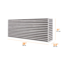 Load image into Gallery viewer, Mishimoto Universal Air-to-Air Intercooler Core - 20in / 11in / 3.5in