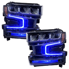 Load image into Gallery viewer, Oracle 19-21 Chevy Silverado 1500 RGB+W Headlight DRL Kit - ColorSHIFT w/ BC1 Controller